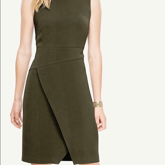 Ann Taylor sleeveless textured sheath dress - Picture 2 of 6